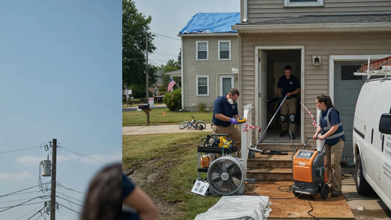 Water Damage Repair in Americus, KS near me